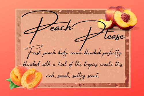 Peach Please Body Crème