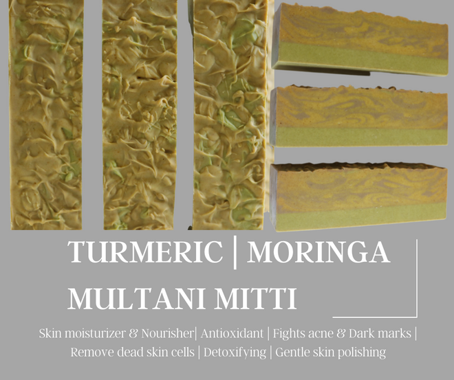 Turmeric, Multani Mitti & Moringa